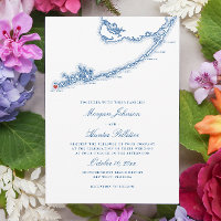 Key West FL Map Élégant Mariage bleu marine