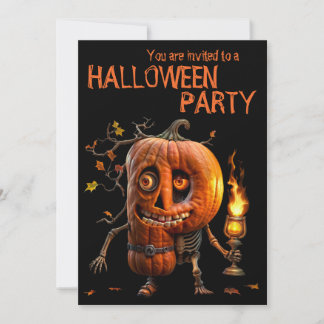 Invitation Kine de Halloween