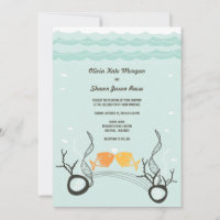 Kisser Poissons Corals Plage Whimsical mignon Mari
