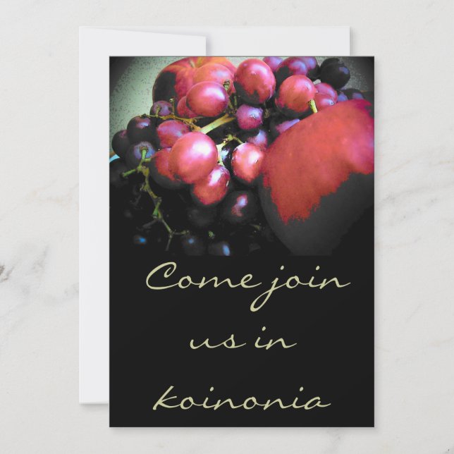 invitation koinonia (Devant)