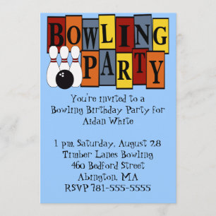 Invitation KRW Bowling