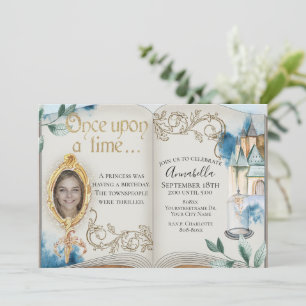 Invitation La beauté et la fée de la bête livre livre photo
