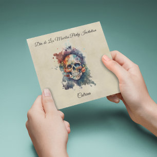 Invitation La Calavera Hermosa, sur mesure