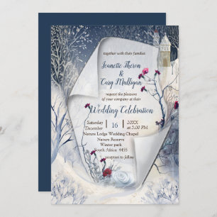 Invitation La chaleur du soleil en hiver