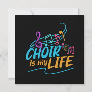 Invitation La chorale est ma vie Chanter chanteur groupe musi