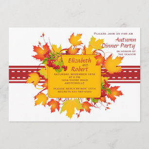 Invitation La chute pique l'invitation