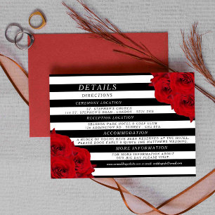 Invitation La collection de mariages chic moderne luxe - Rose