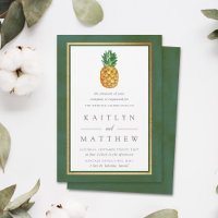 La collection de Mariages d'ananas tropicaux