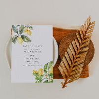 La Dolce Vita Citron Citrus Enregistrer La Date