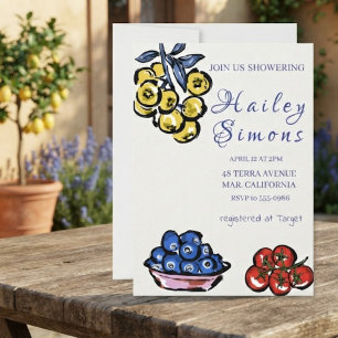 Invitation La Dolce Vita Jaune Citron Italien 