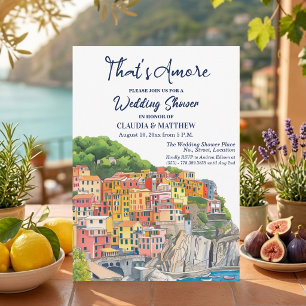 Invitation La Dolce Vita Mariage de la Riviera italienne