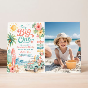 Invitation La Grande Première Plage de Surf 1er Anniversaire