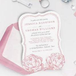 Invitation La jolie collection de Mariages floraux Peony