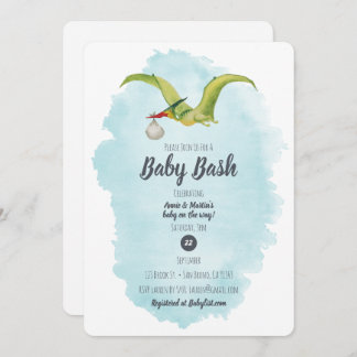 Invitation La livraison de ptérodactyle