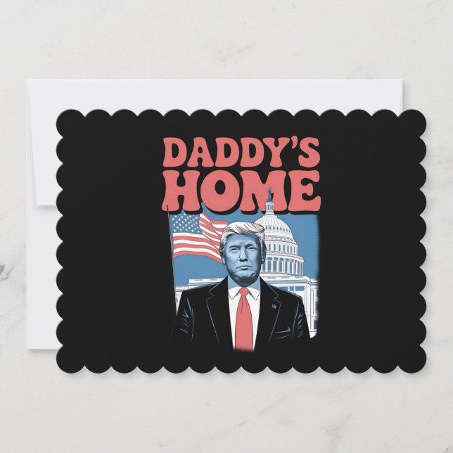 Invitation La maison du président Trump Daddy redonne à l'Amé (Devant)