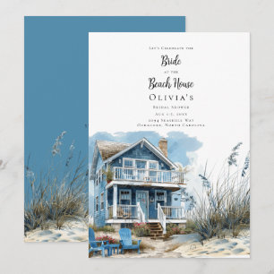 Invitation La mariée à la Fête des mariées Beach House