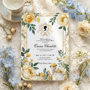 Invitation La mariée de la saison Regency Bridal Shower
