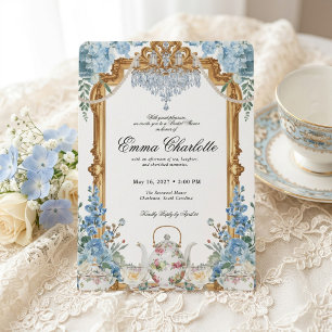 Invitation La mariée de la saison Regency Bridal Shower