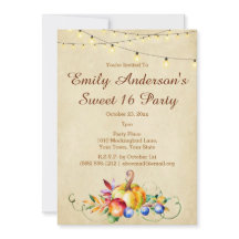 La moisson et les fruits 16 ans