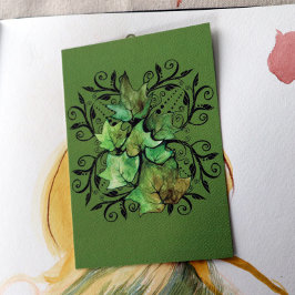 Invitation La nature verte du Ivy