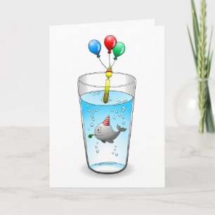 Invitation La petite baleine fêtarde