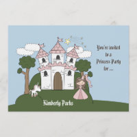 La princesse et sa licorne - fête d'anniversaire