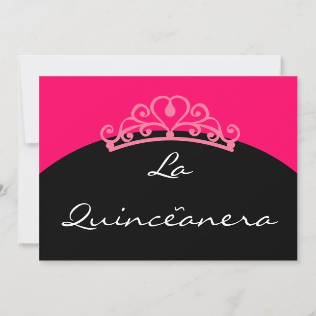 Invitation La Quinceanera (Devant)
