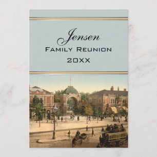 Invitation La Réunion de famille de Copenhague d'entrée de