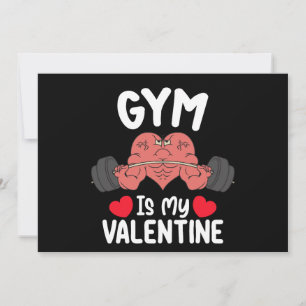 Invitation La Salle De Sport Est Ma Saint-Valentin Fitness Ex