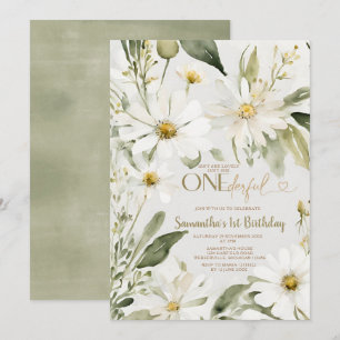 Invitation La verdure n'est-elle pas superbe 1ère Fleurs d'an