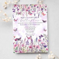 La vie des papillons Fleur sauvage Fête des mariée