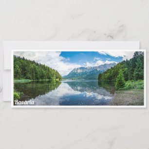 Invitation Lac Eibsee en Bavière, Allemagne