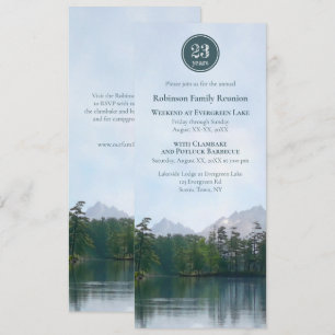 Invitation Lac Mountains Famille Réunion Camping Jamboree