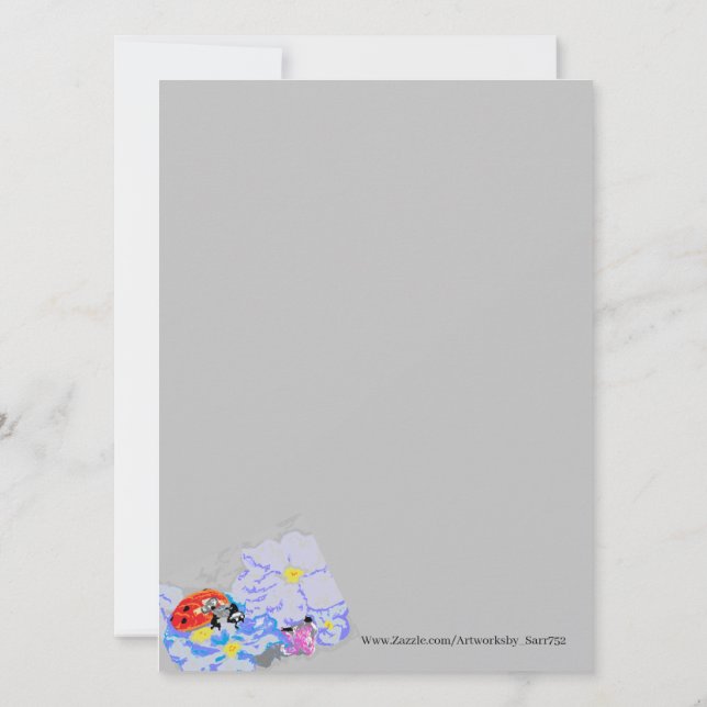 Invitation { Ladybug } (Dos)