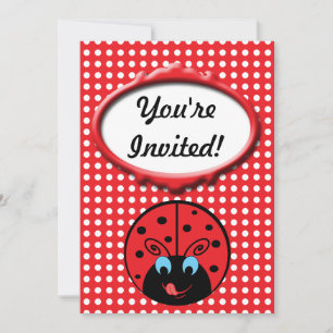 Invitation Ladybug