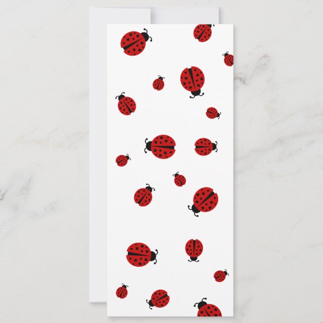 Invitation ladybugz. (Devant)