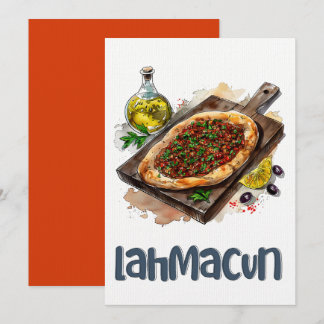 Invitation Lahmacun Pizza a besoin d'aide pour fabriquer un p