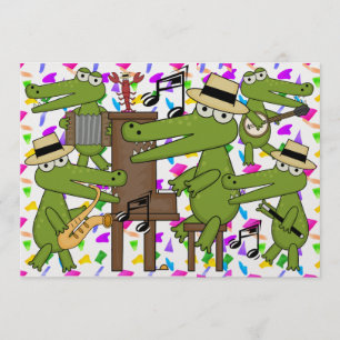 Invitation Laissez le bon temps tourner ! Style Cajun ! SRF