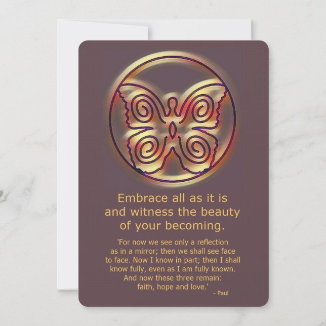 Invitation L'Amour de Dieu - 006 (Dos)