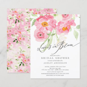 Invitation L'Amour Des Blossoms Du Printemps Est Dans L'Invit