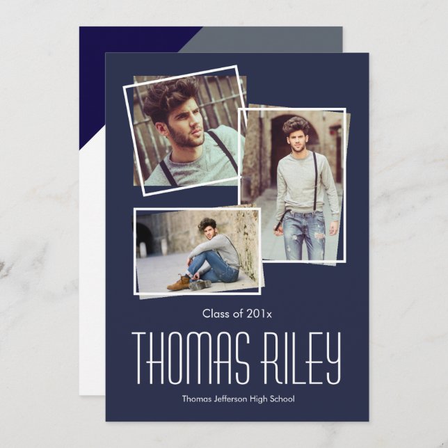 Invitation L'Amour du diplôme (Devant / Derrière)