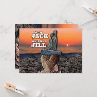 Invitation L'amour est certain : Chaque Jack a son Jill