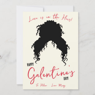 Invitation L'amour est dans les cheveux, Élastique à cheveux,