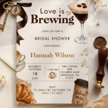 L'amour est en train de préparer un Espresso Marti