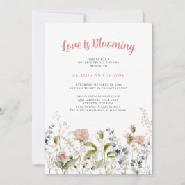 Invitation L'amour est florissant Fête des mariées des couple