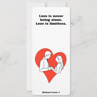 Invitation L'amour est illimité