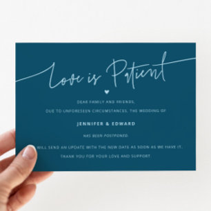 Invitation L'amour minimal est le Mariage patient mise à jour