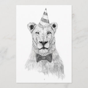 Invitation Lancer la fête