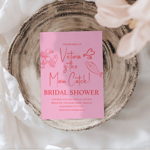 Invitation Lancer Principal Mariage Doudous Homard Shower
