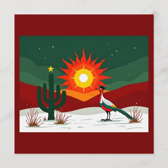 Invitation Land of Enchantment Holiday  (Devant)